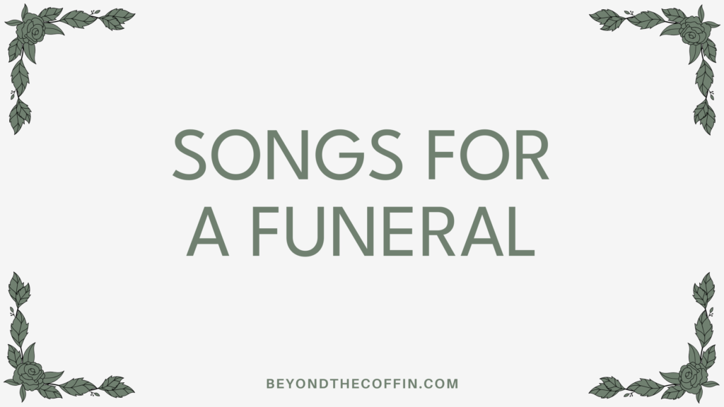 songs for a funeral